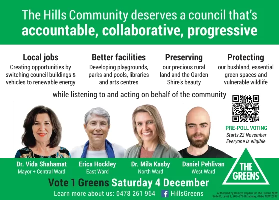 NSW Greens MLC an