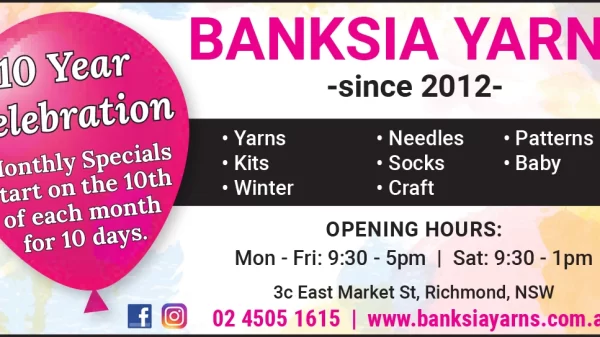Banksia yarns