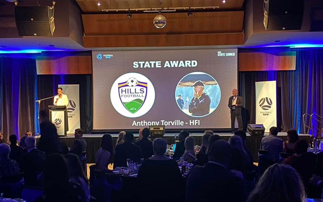 Anthony Torville Football NSW State Award