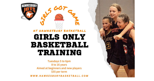 Girls Only basketball training