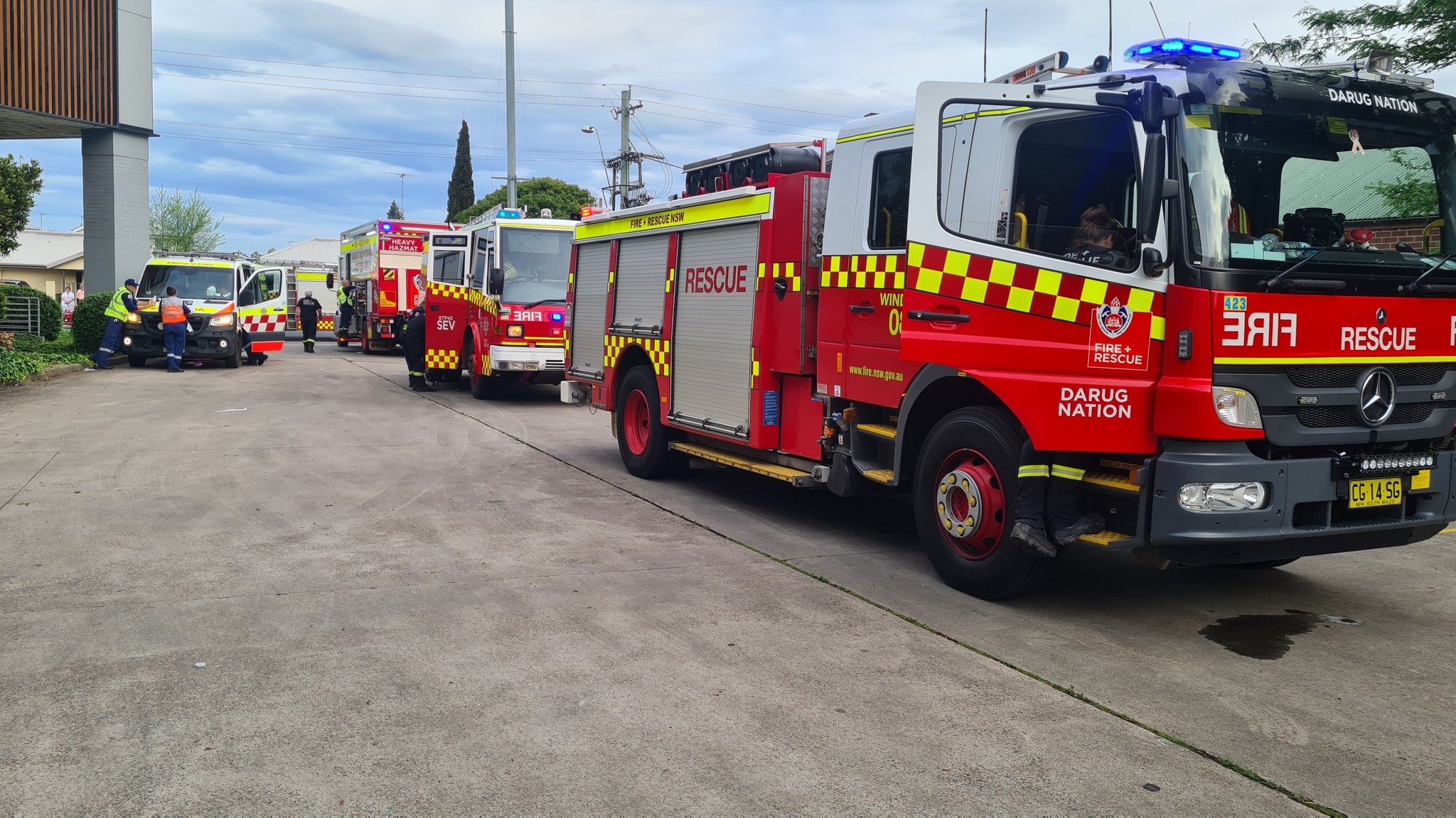Shopping Centre Richmond Fire