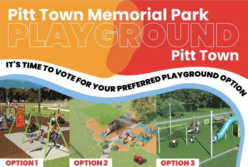 Pitt Town New Playground