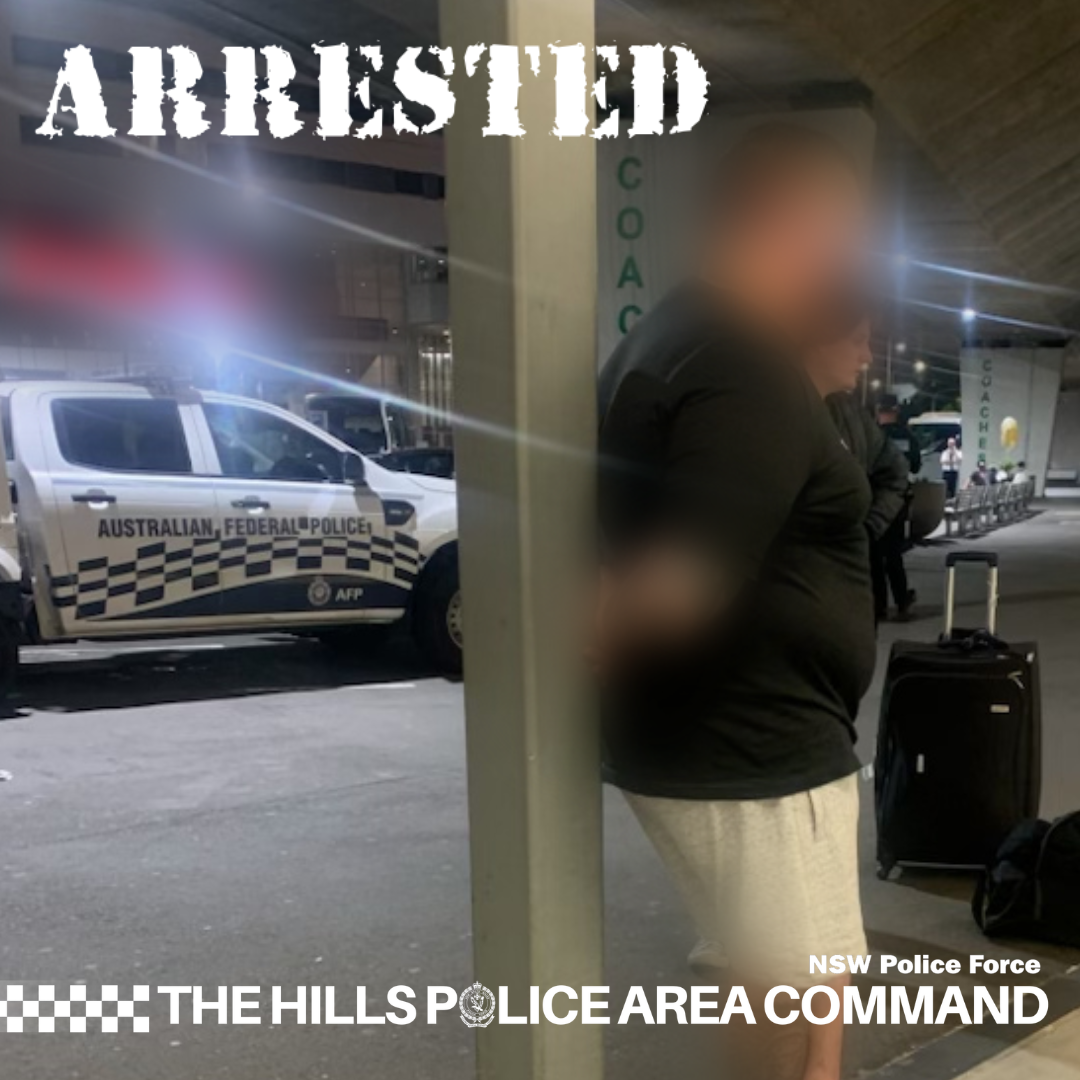 Hills Police Arrest Man baulkham Hills Hotel