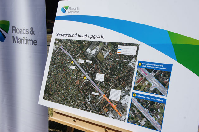 Showground Road Castle Hill Road Upgrades
