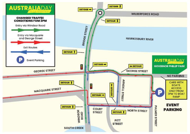Australia Day On The Hawkesbury Traffic Changes Australia Day On The Hawkesbury Traffic Changes - Australia Day On The Hawkesbury Traffic Changes Australia Day Traffic Australia Day On The Hawkesbury Traffic Changes