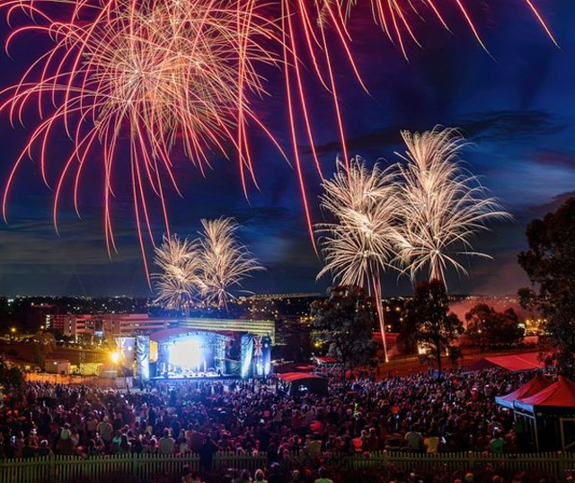 Australia Day Celebration Fireworks Notice 26 January