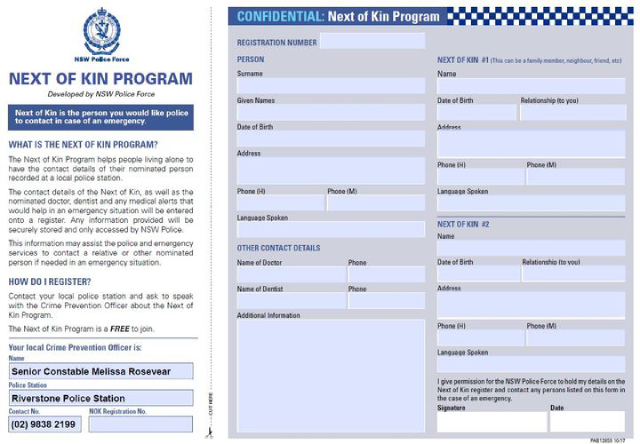 Kin Program Of NSW Police Kin Program Of NSW Police - Kin Program Of NSW Police Riverstone Police Area Kin Program Of Nsw Police