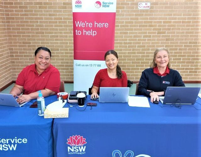 Service NSW Service NSW At Community Hubs