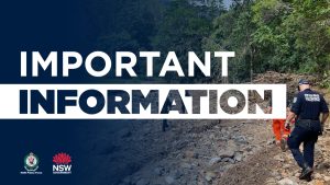 An image from the Hawkesbury Police Area Command with a text saying "Important Imporation" 
