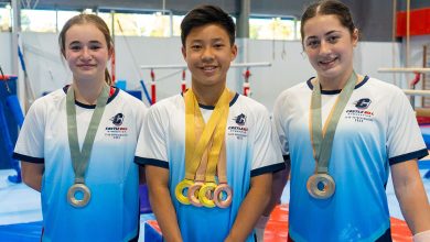 Champion Gymnasts Shine Castle Hill Gymnastics