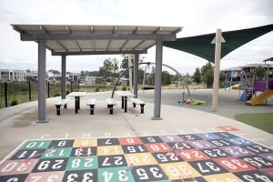 Oxlade Reserve Playground Seating