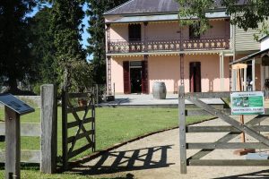 Bella Vista Farm building and fence