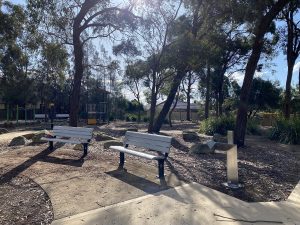 Brampton Drive Reserve benches