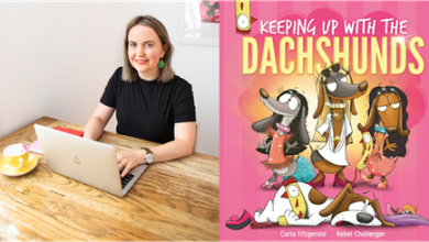 Carla Fitzgerald book reading at Castle Hill Library