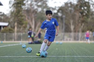Hills Football Development player 