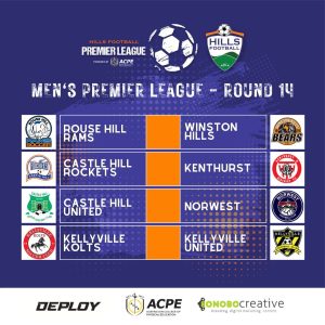 Hills Football Men's Premier League Round 14 matches
