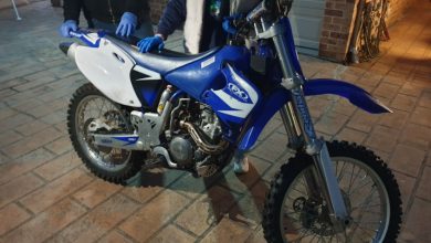 Photo of captured Trail Bike from The Hills Police Area Command