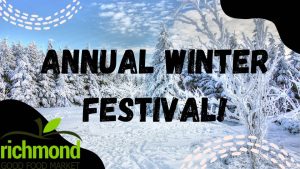 Richmond Good Food Market's Annual Winter Festival banner