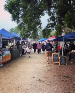 Richmond Good Food Market stalls