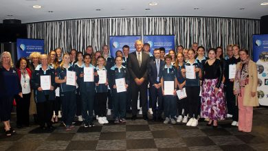 Young Sporting Stars Honoured at Council
