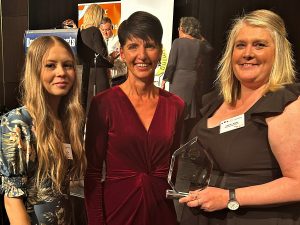 Lauren Wells at the Zero Barriers Business Excellence Awards