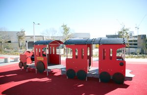 Arthur Whitling Park train set