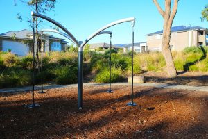Barry Road Reserve playground unit