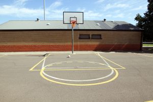 Francesco Crescent Reserve half basketball court