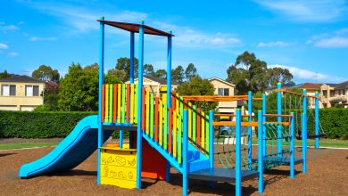 Aberdour village reserve slide