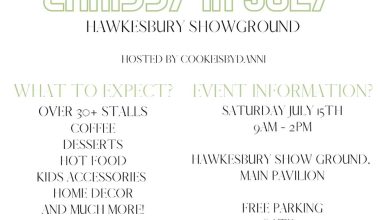 Chrissy in July event at the Hawkesbury Showground