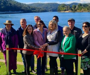 Greens Road ribbon cutting ceremony by Hawkesbury City Council
