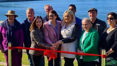 Greens Road ribbon cutting ceremony by Hawkesbury City Council