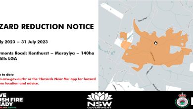 Hazard Reduction Notice McClymonts Road