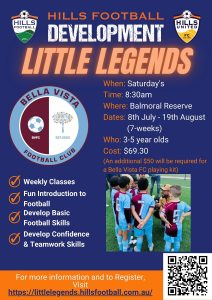 Hills Development Little Legends poster
