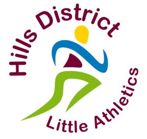 Hills District Little Athletics logo