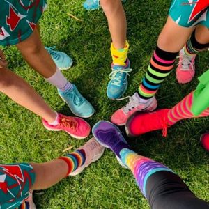 Hills District Netball Association Crazy socks