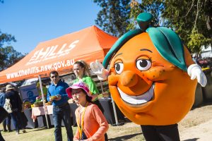 Orange Blossom Festival mascot
