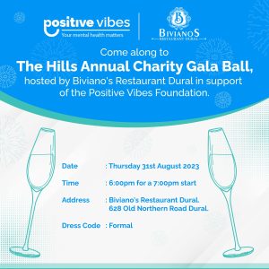 The Hills Annual Charity Ball 2023 Positive Vibes
