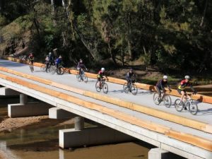 Upper Colo Bridge bikes