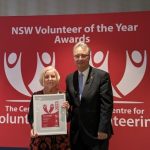 Noela Algie at the 2023 NSW Volunteer of the Year Awards