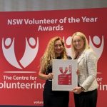 Mercedes Durante at the 2023 NSW Volunteer of the Year Awards