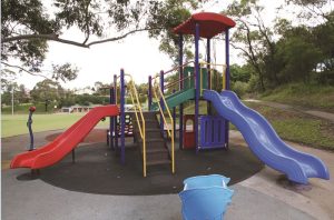 Playground at the Castlewood Community Reserve