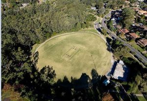 Aerial shot of the Castlewood Community Reserve