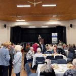 Crowd at the Fashion Parade by the Soroptimist International The Hills