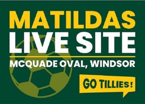 Matildas Live Site at McQuade Oval Windsor