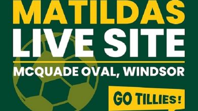 Matildas Live Site at McQuade Oval Windsor