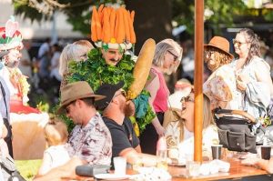 Crowd at the Savour the Flavour in Hawkesbury
