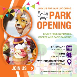 Withers Road Reserve park opening