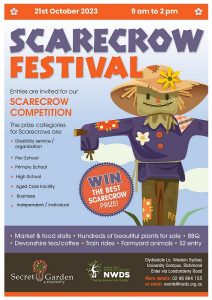 Scarecrow Festival 2023 poster