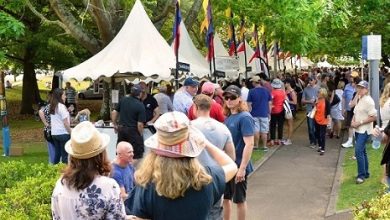 Stands at the Wahroonga Food and Wine Festival